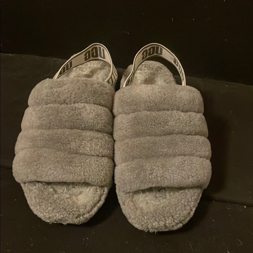 UGG Gray Fluff Yeah